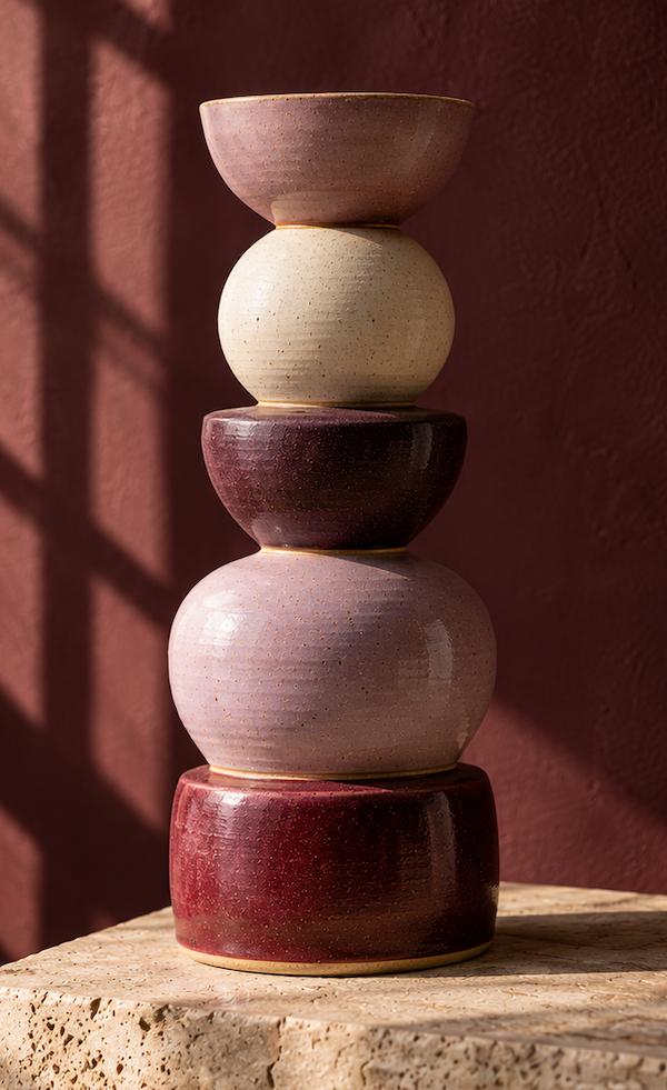 Sculpture « Empilement » — vue d’ensemble